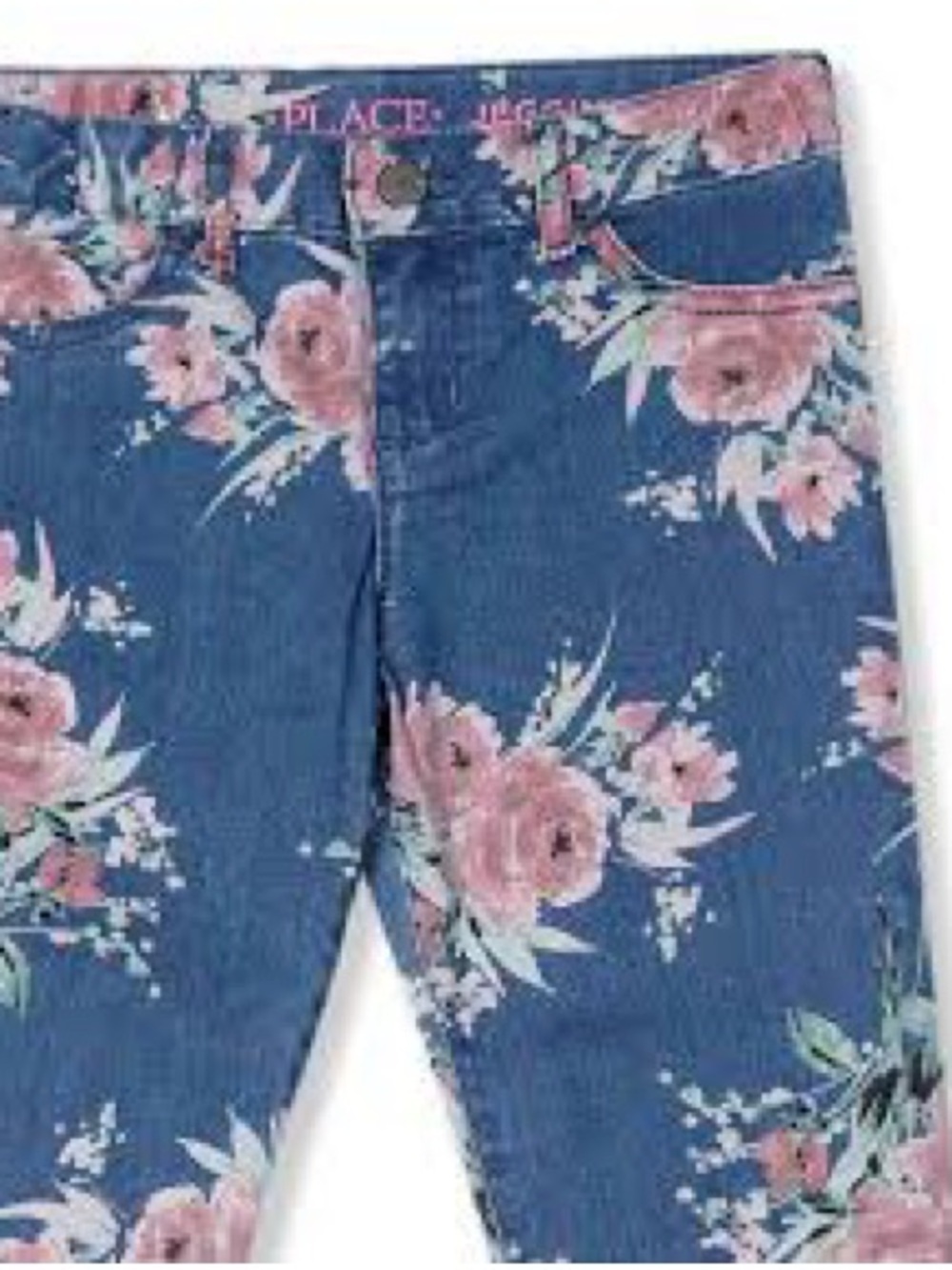 Place children’s nature printed pants